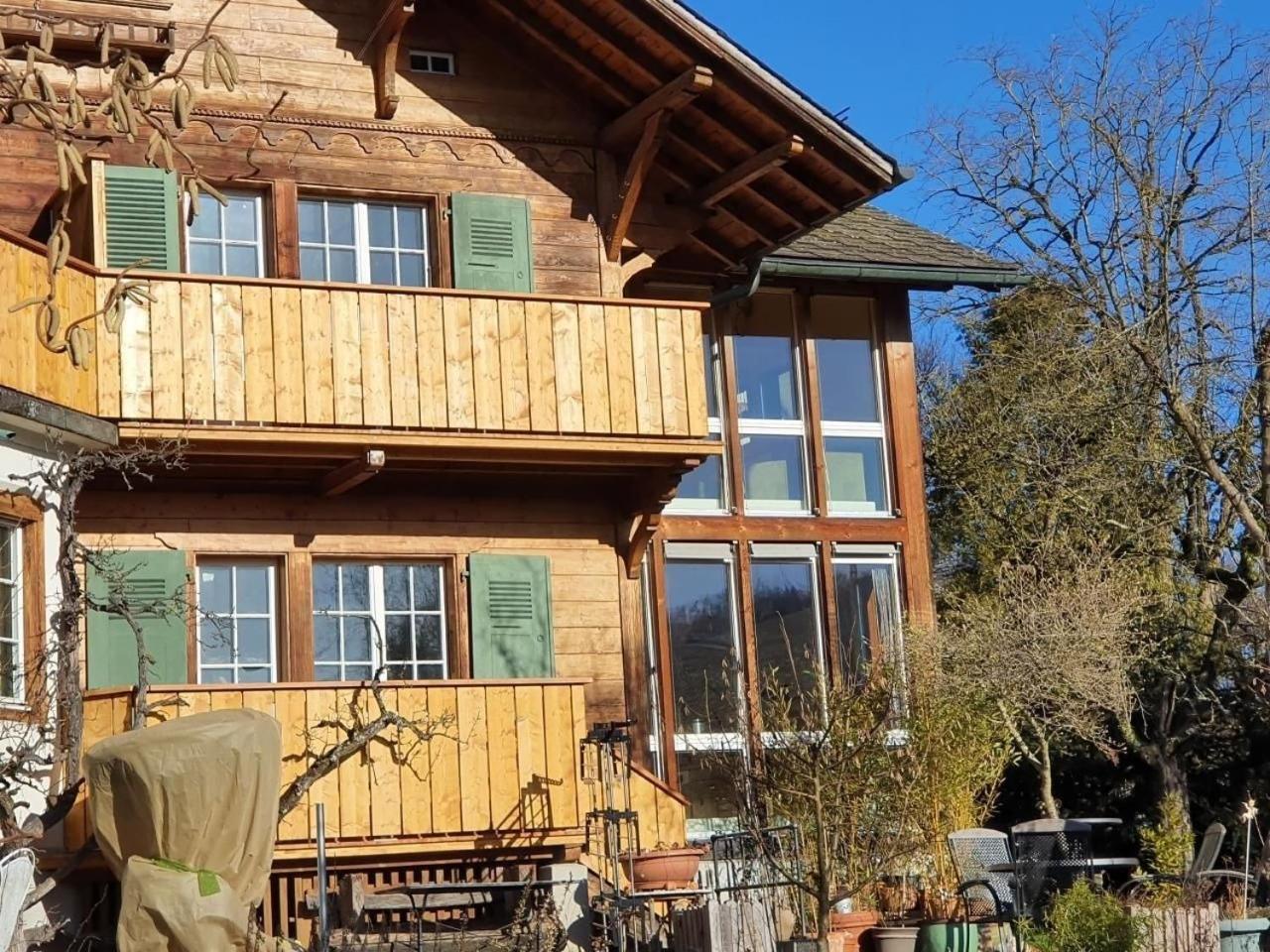 Ferienwohnung In Der Gartenstadt, Liebefeld Bern المظهر الخارجي الصورة